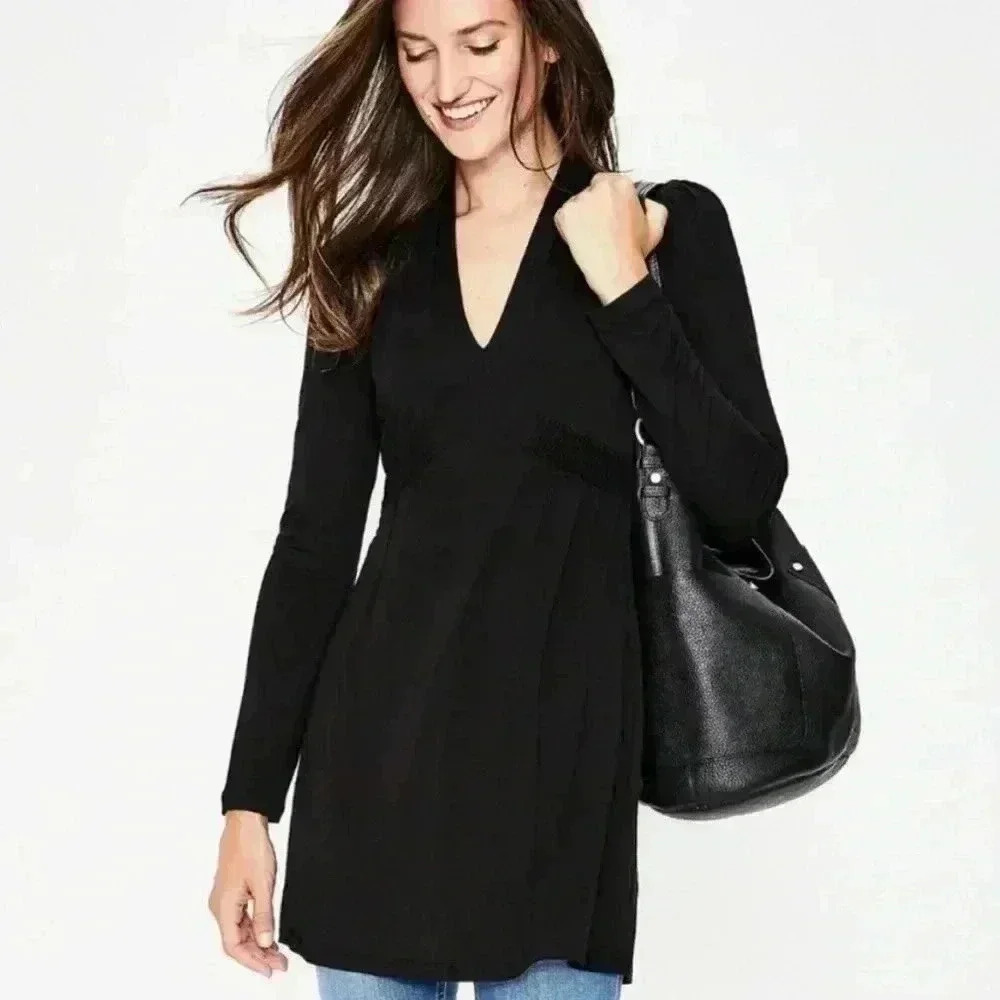 Boden | “Betty” Mini Dress or Tunic, Black